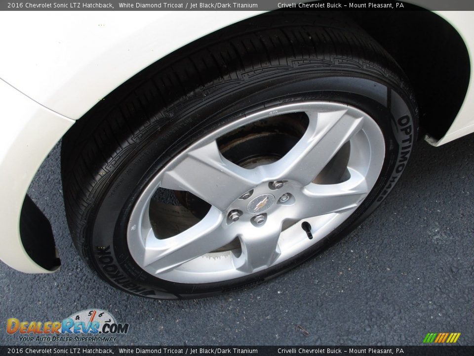 2016 Chevrolet Sonic LTZ Hatchback Wheel Photo #8