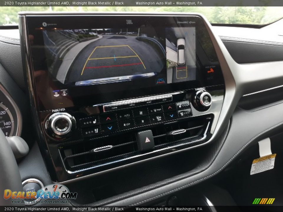 2020 Toyota Highlander Limited AWD Midnight Black Metallic / Black Photo #13