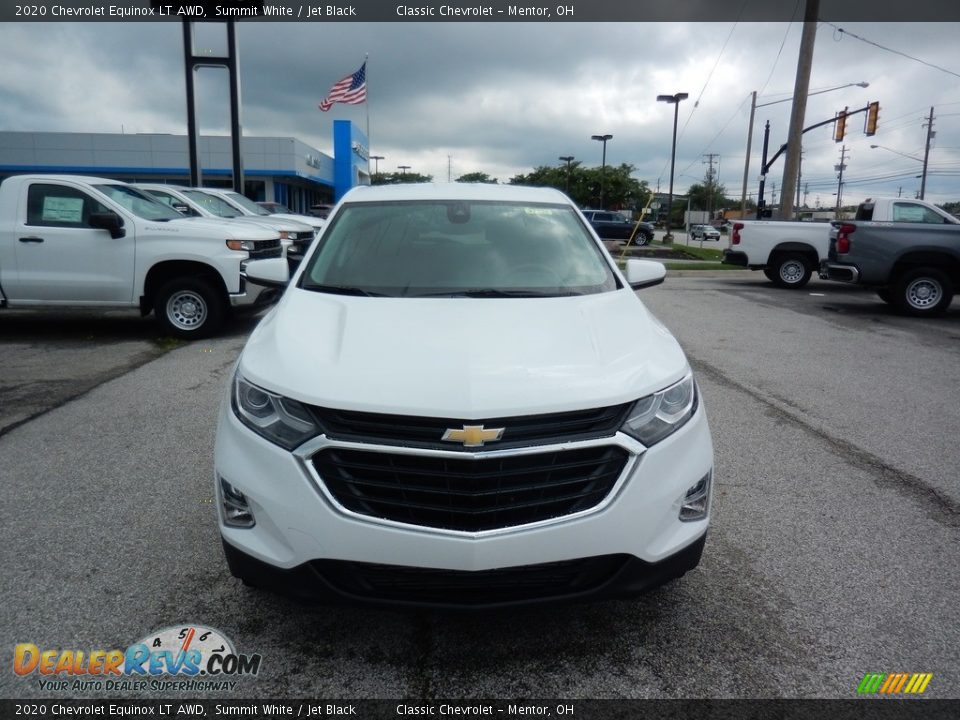 2020 Chevrolet Equinox LT AWD Summit White / Jet Black Photo #2
