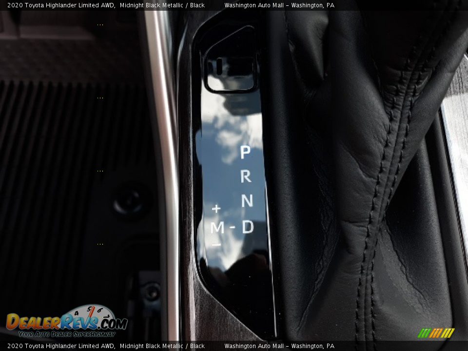 2020 Toyota Highlander Limited AWD Midnight Black Metallic / Black Photo #16