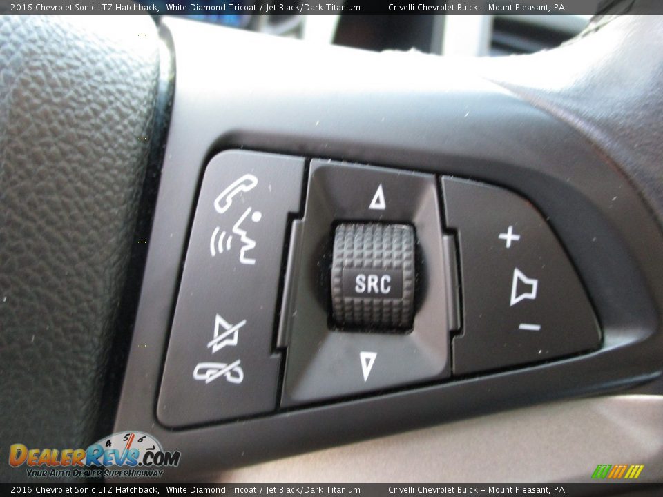 2016 Chevrolet Sonic LTZ Hatchback Steering Wheel Photo #22