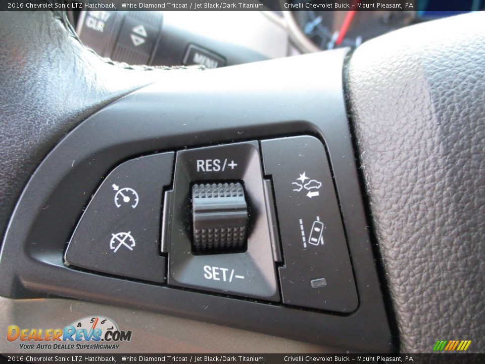 2016 Chevrolet Sonic LTZ Hatchback Steering Wheel Photo #23