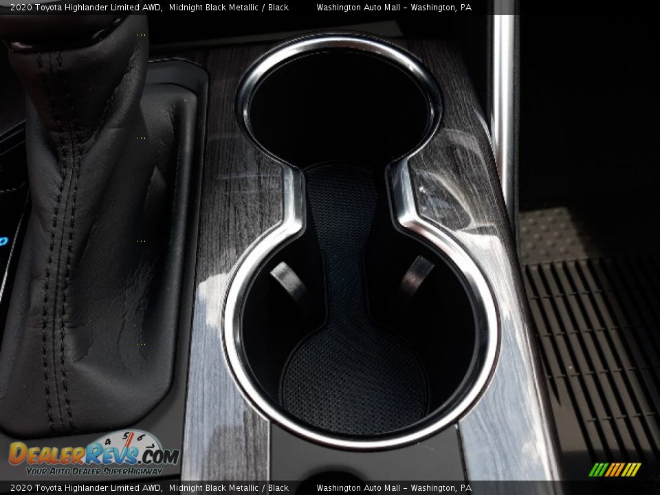 2020 Toyota Highlander Limited AWD Midnight Black Metallic / Black Photo #19