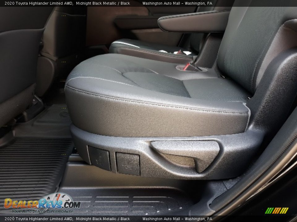2020 Toyota Highlander Limited AWD Midnight Black Metallic / Black Photo #30