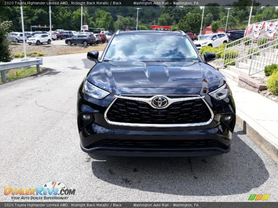 2020 Toyota Highlander Limited AWD Midnight Black Metallic / Black Photo #33