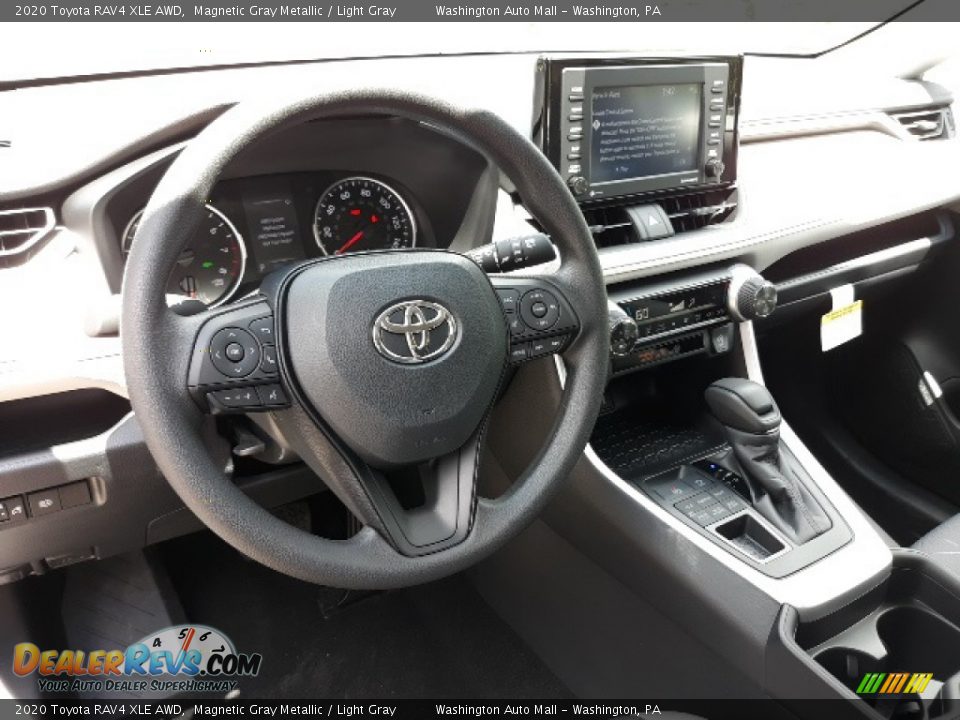 2020 Toyota RAV4 XLE AWD Magnetic Gray Metallic / Light Gray Photo #3