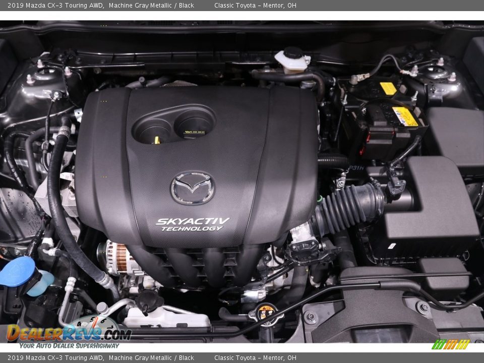 2019 Mazda CX-3 Touring AWD Machine Gray Metallic / Black Photo #18