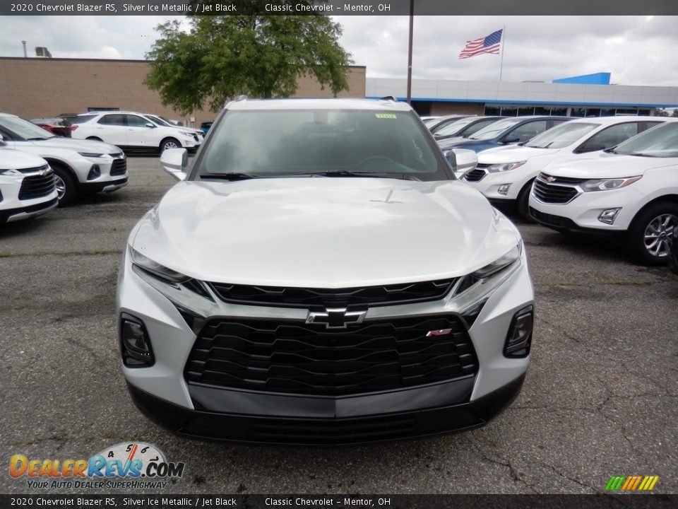 2020 Chevrolet Blazer RS Silver Ice Metallic / Jet Black Photo #2