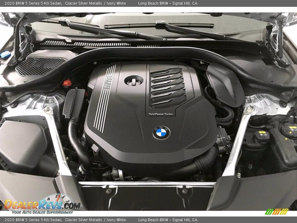 2020 BMW 5 Series 540i Sedan 3.0 Liter DI TwinPower Turbocharged DOHC 24-Valve Inline 6 Cylinder Engine Photo #10