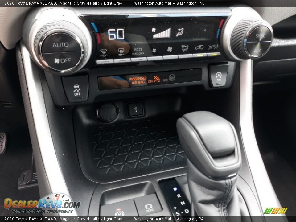 2020 Toyota RAV4 XLE AWD Magnetic Gray Metallic / Light Gray Photo #14