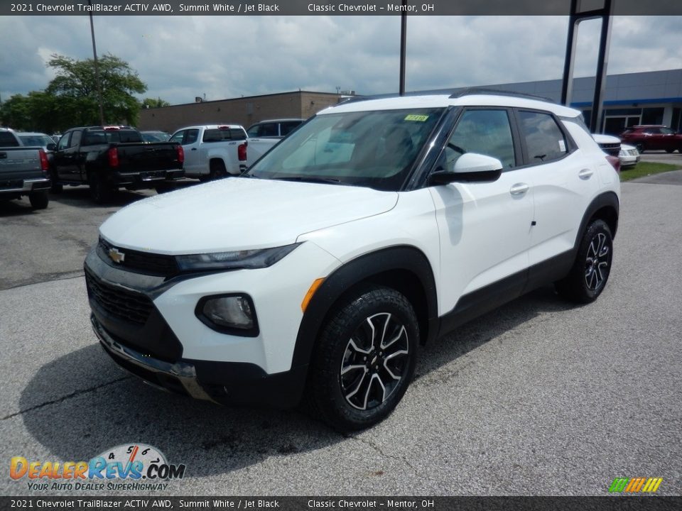 2021 Chevrolet TrailBlazer ACTIV AWD Summit White / Jet Black Photo #1