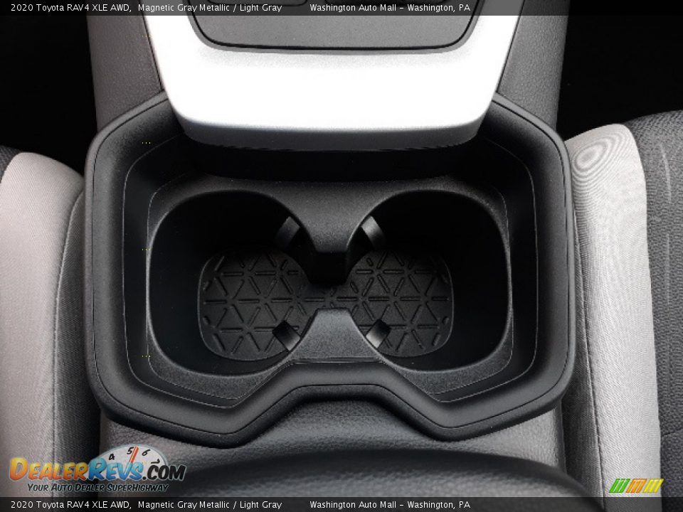 2020 Toyota RAV4 XLE AWD Magnetic Gray Metallic / Light Gray Photo #16