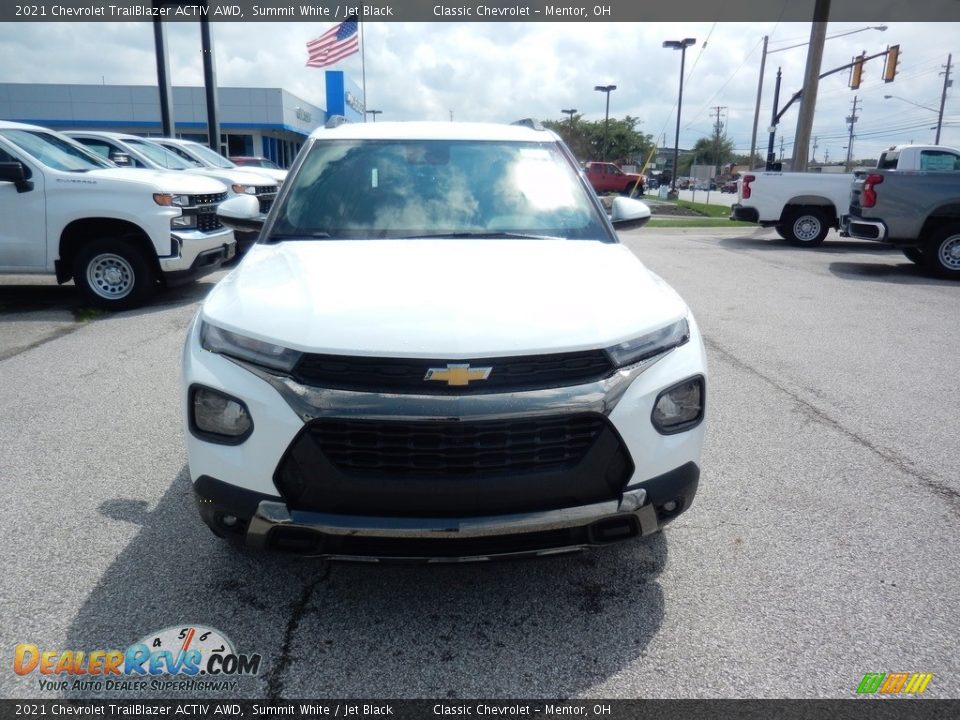 2021 Chevrolet TrailBlazer ACTIV AWD Summit White / Jet Black Photo #2
