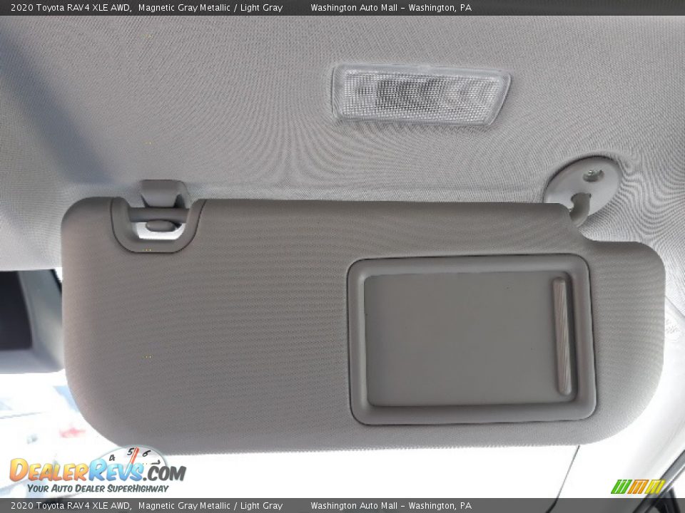 2020 Toyota RAV4 XLE AWD Magnetic Gray Metallic / Light Gray Photo #19