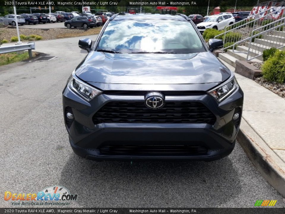 2020 Toyota RAV4 XLE AWD Magnetic Gray Metallic / Light Gray Photo #29