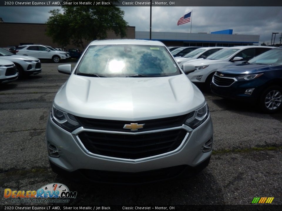 2020 Chevrolet Equinox LT AWD Silver Ice Metallic / Jet Black Photo #2