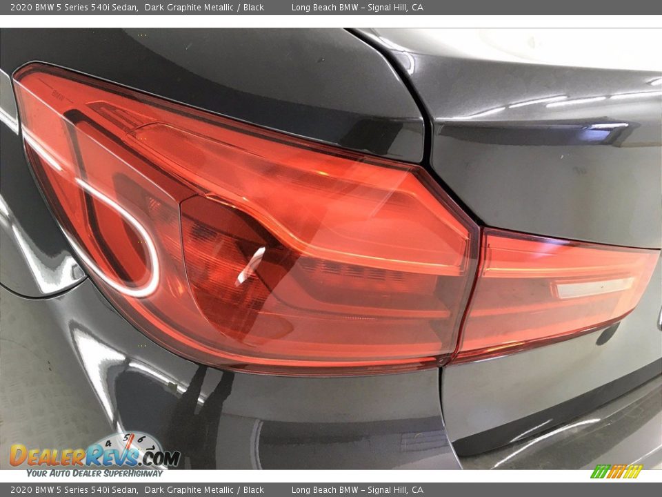 2020 BMW 5 Series 540i Sedan Dark Graphite Metallic / Black Photo #15