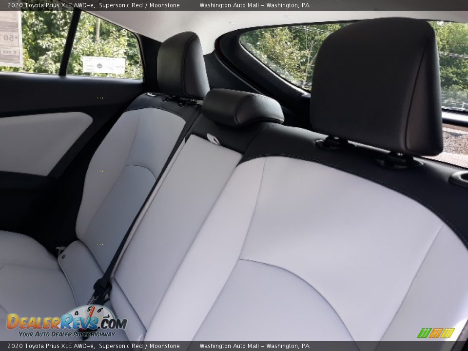 Rear Seat of 2020 Toyota Prius XLE AWD-e Photo #26