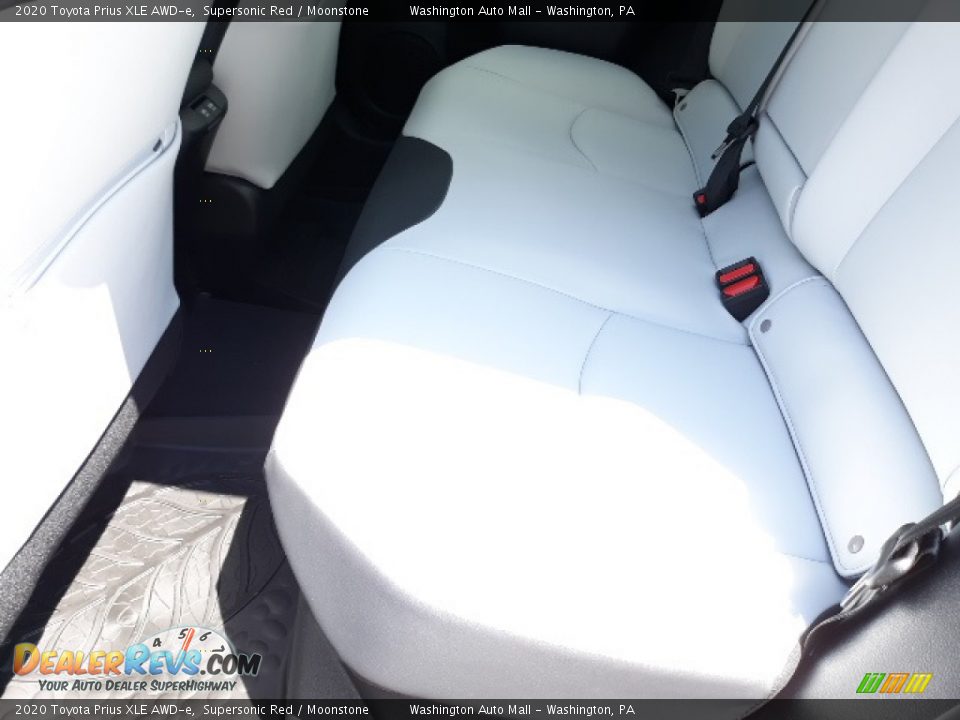 Rear Seat of 2020 Toyota Prius XLE AWD-e Photo #27