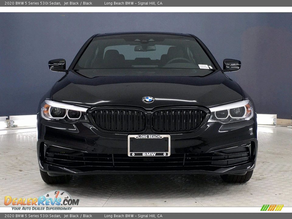 2020 BMW 5 Series 530i Sedan Jet Black / Black Photo #2