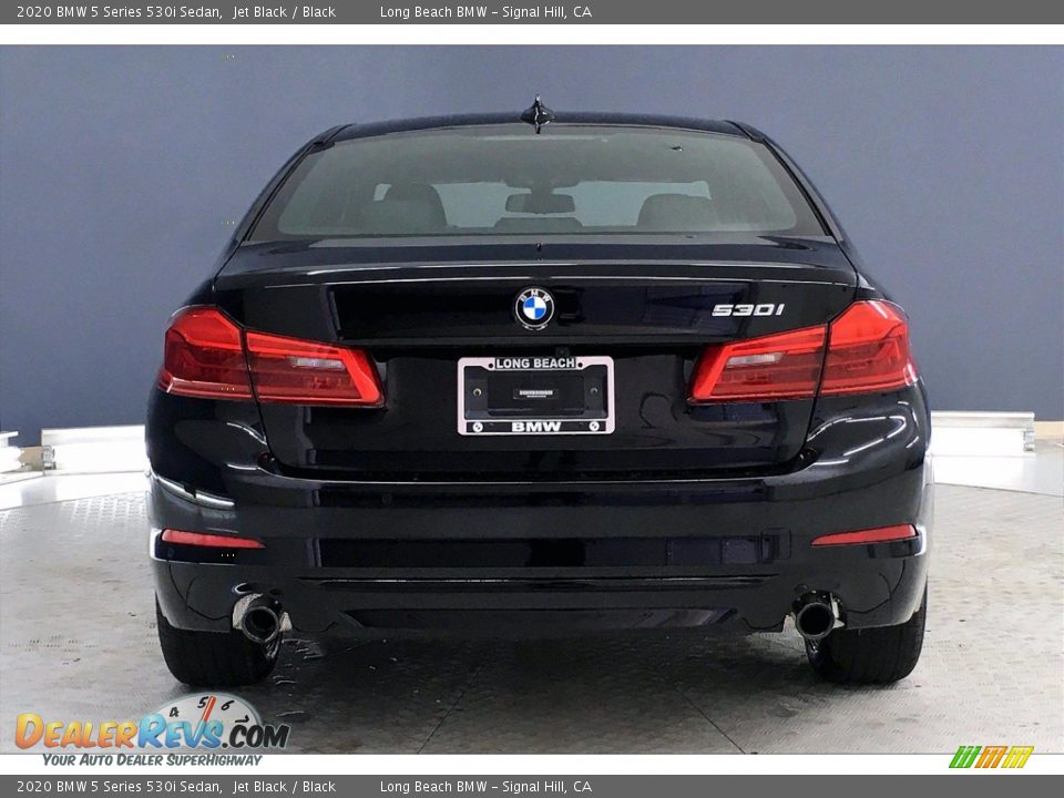 2020 BMW 5 Series 530i Sedan Jet Black / Black Photo #4