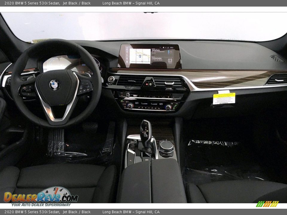 2020 BMW 5 Series 530i Sedan Jet Black / Black Photo #5