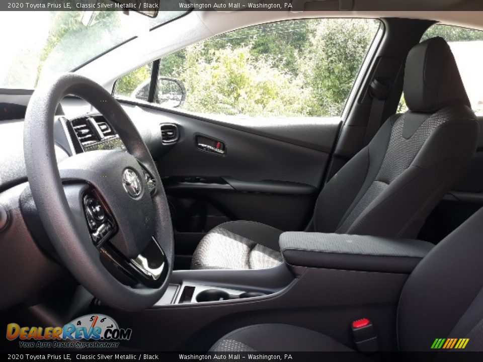 2020 Toyota Prius LE Classic Silver Metallic / Black Photo #4
