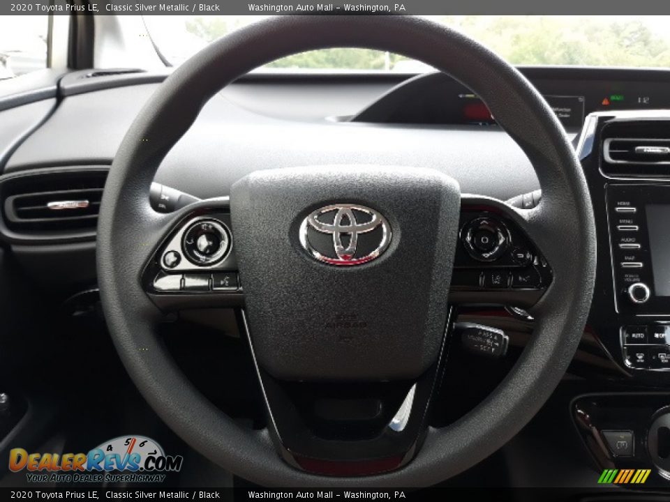 2020 Toyota Prius LE Classic Silver Metallic / Black Photo #5