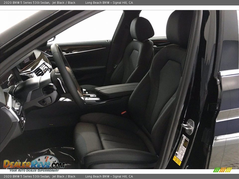 2020 BMW 5 Series 530i Sedan Jet Black / Black Photo #9