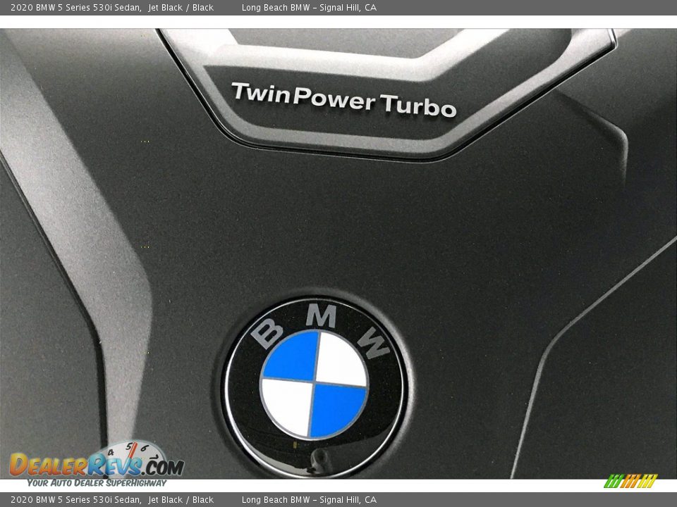 2020 BMW 5 Series 530i Sedan Jet Black / Black Photo #11