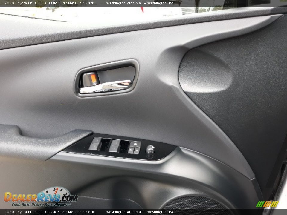 2020 Toyota Prius LE Classic Silver Metallic / Black Photo #9