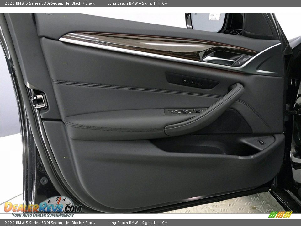 2020 BMW 5 Series 530i Sedan Jet Black / Black Photo #13