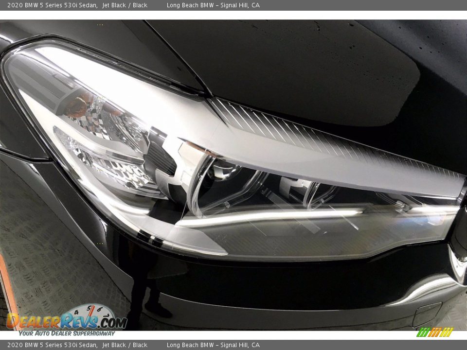 2020 BMW 5 Series 530i Sedan Jet Black / Black Photo #14