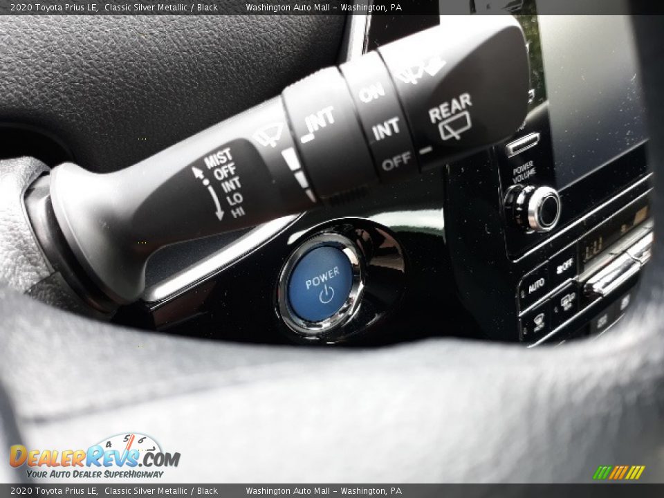 2020 Toyota Prius LE Classic Silver Metallic / Black Photo #12