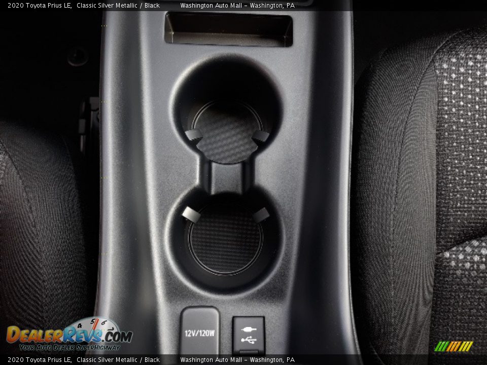 2020 Toyota Prius LE Classic Silver Metallic / Black Photo #15