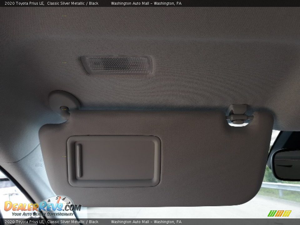 2020 Toyota Prius LE Classic Silver Metallic / Black Photo #16