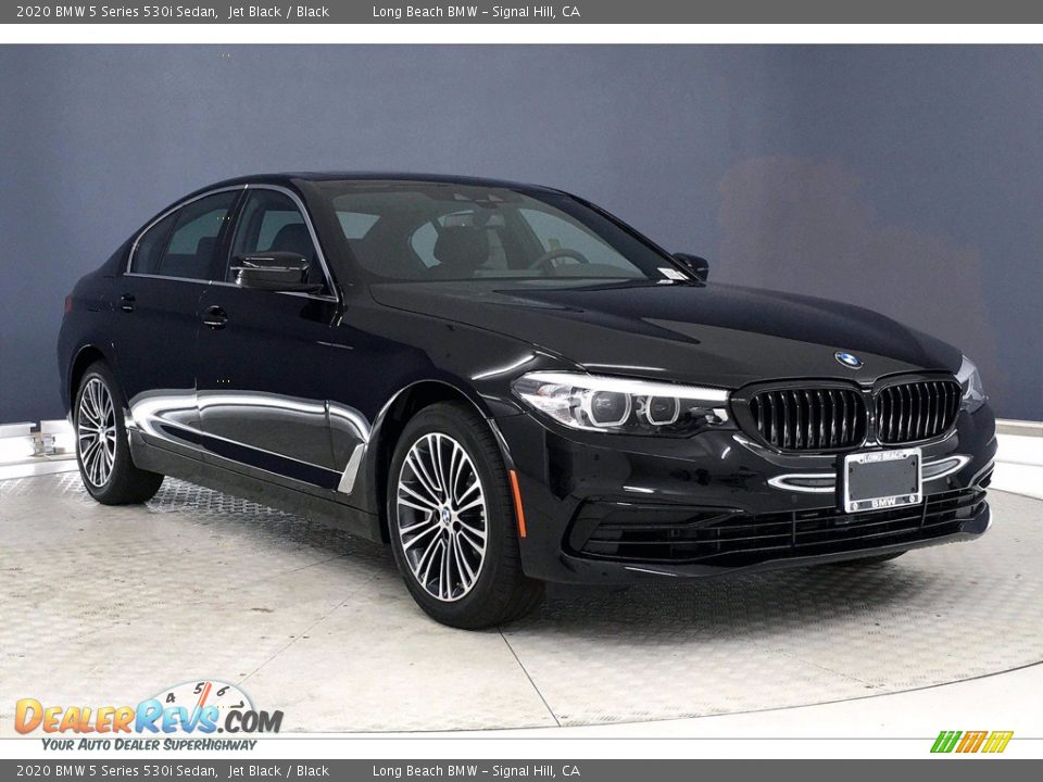 2020 BMW 5 Series 530i Sedan Jet Black / Black Photo #19