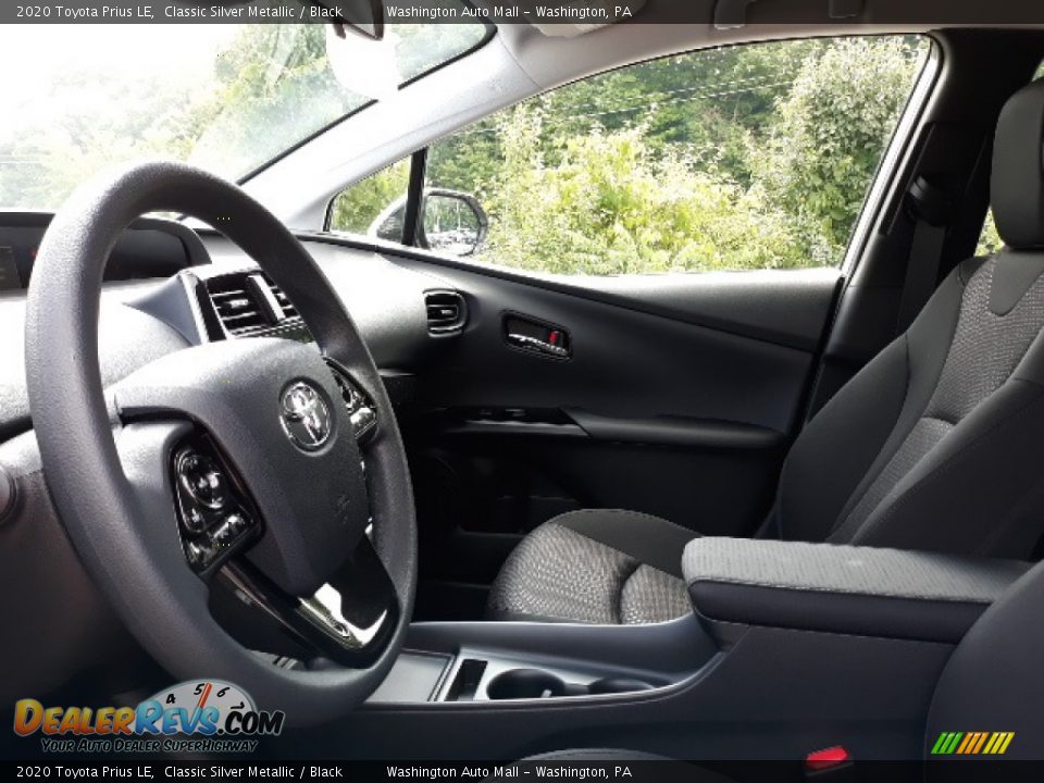 2020 Toyota Prius LE Classic Silver Metallic / Black Photo #19
