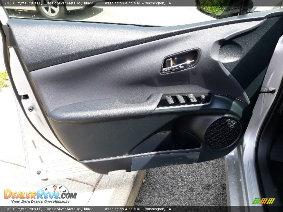 2020 Toyota Prius LE Classic Silver Metallic / Black Photo #22
