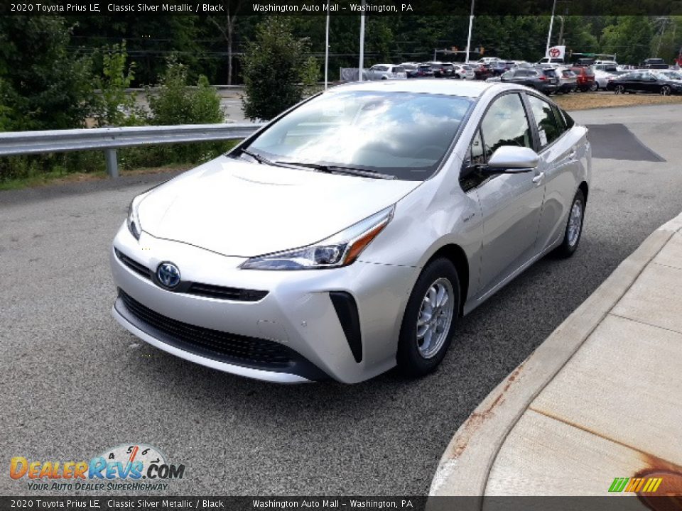 2020 Toyota Prius LE Classic Silver Metallic / Black Photo #27
