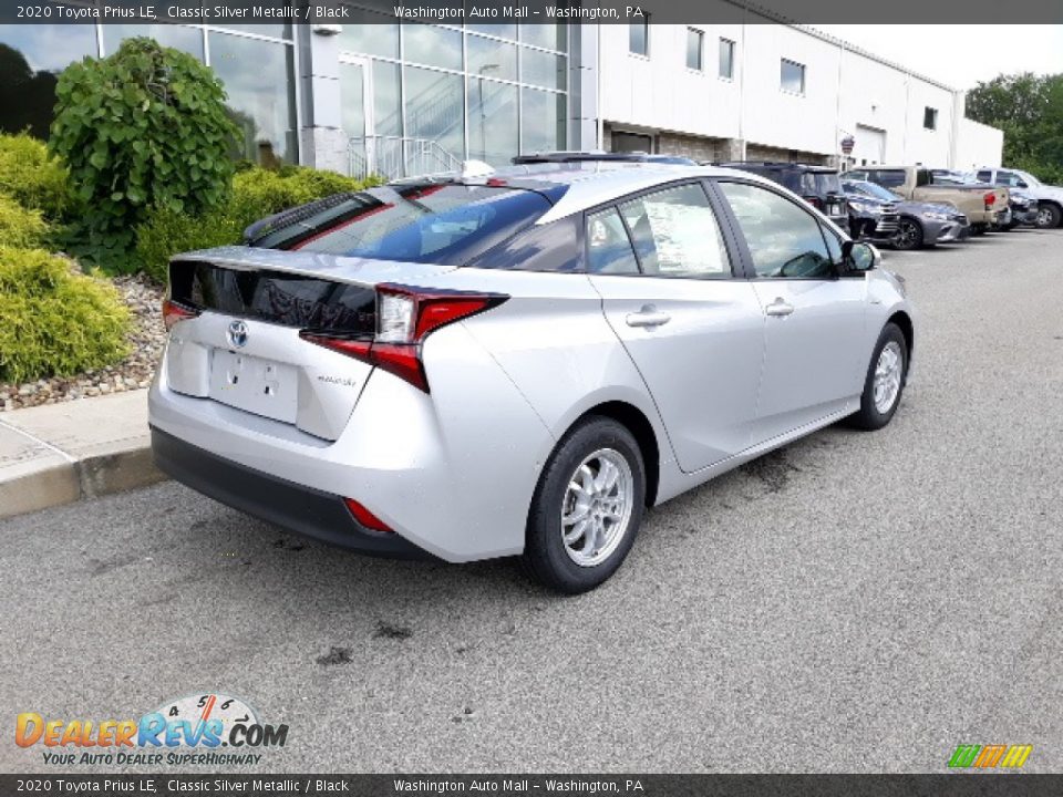 2020 Toyota Prius LE Classic Silver Metallic / Black Photo #31