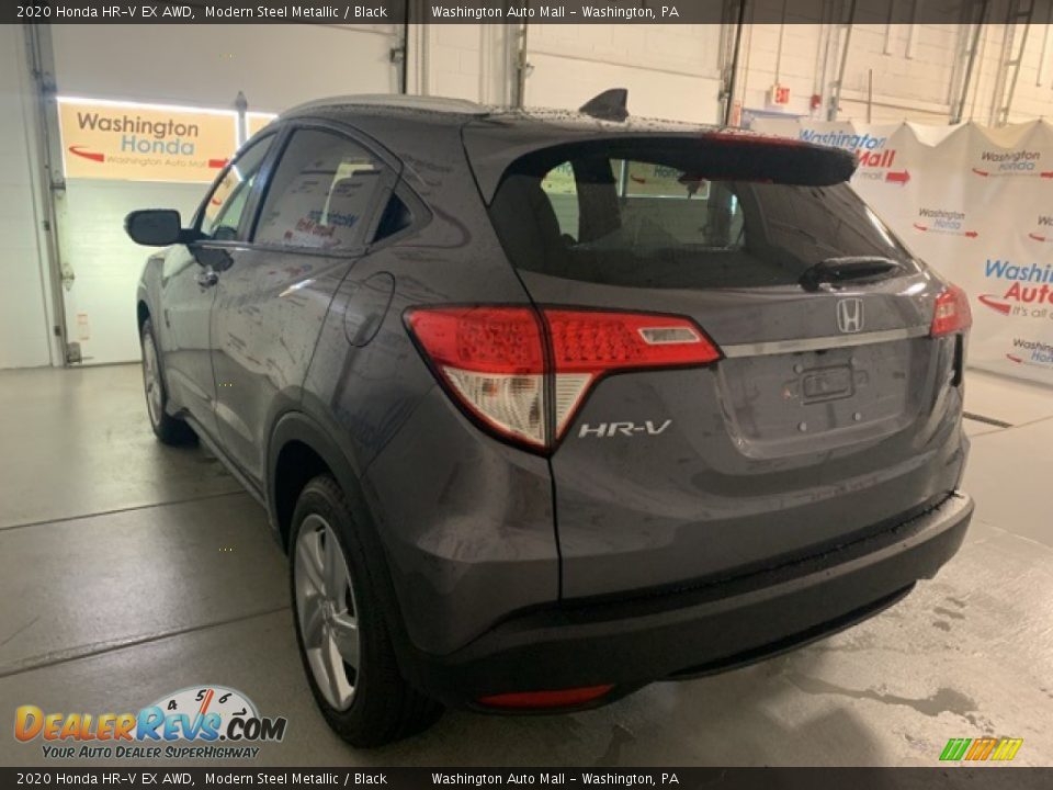 2020 Honda HR-V EX AWD Modern Steel Metallic / Black Photo #3