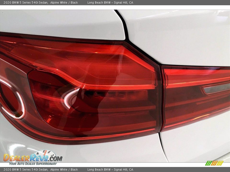 2020 BMW 5 Series 540i Sedan Alpine White / Black Photo #15