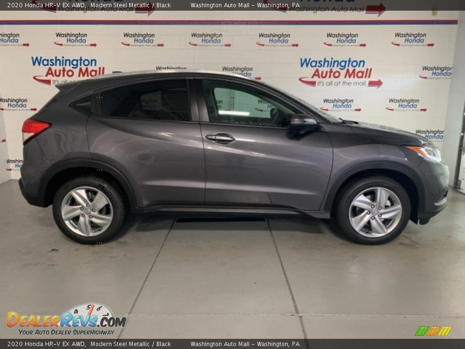 2020 Honda HR-V EX AWD Modern Steel Metallic / Black Photo #31