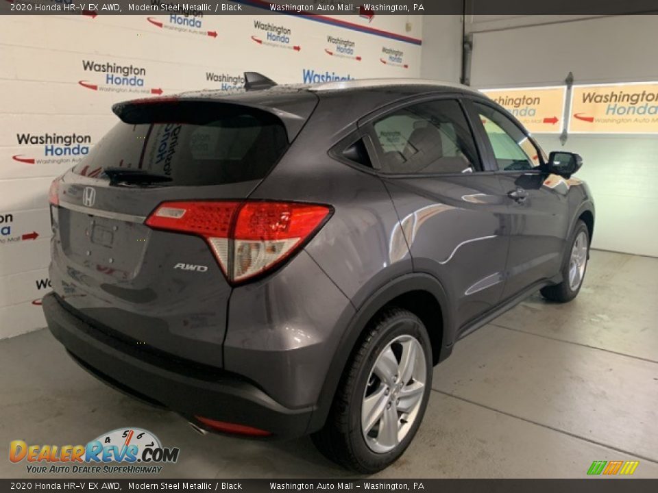 2020 Honda HR-V EX AWD Modern Steel Metallic / Black Photo #32