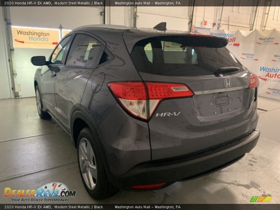 2020 Honda HR-V EX AWD Modern Steel Metallic / Black Photo #34