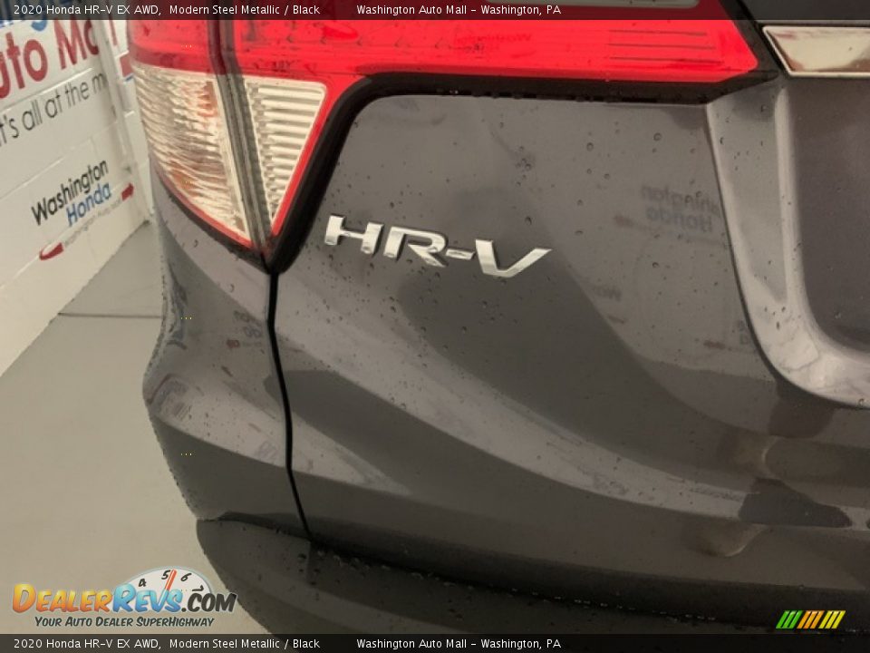 2020 Honda HR-V EX AWD Modern Steel Metallic / Black Photo #36