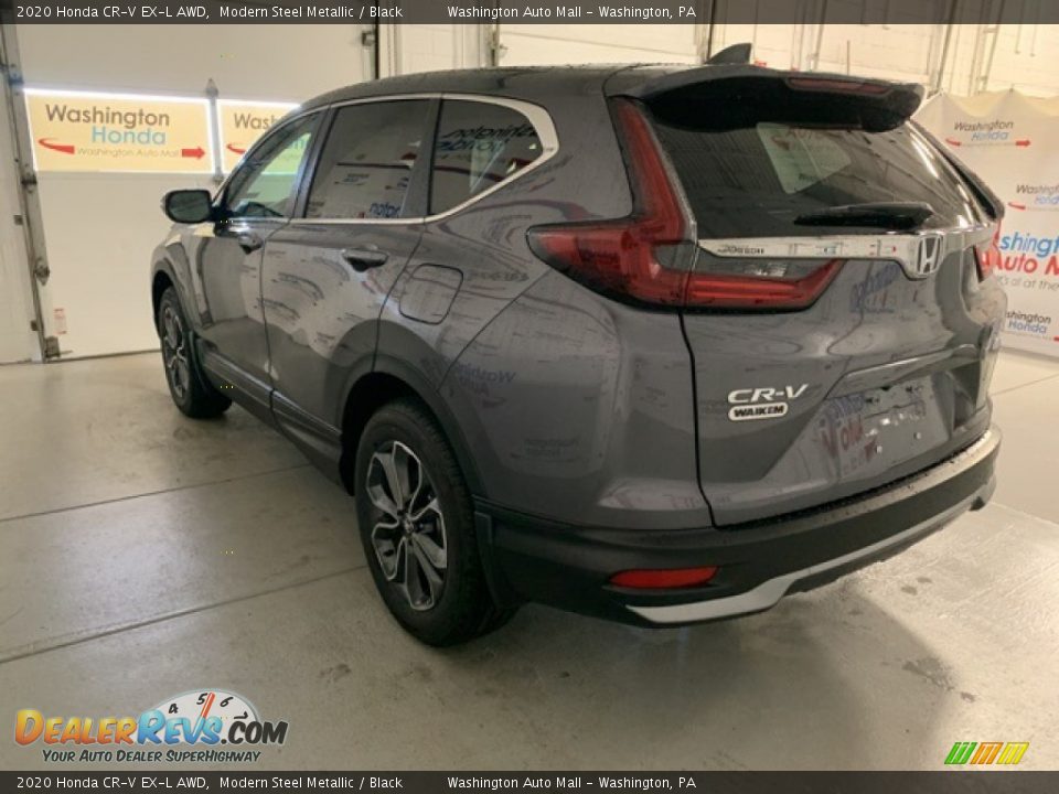 2020 Honda CR-V EX-L AWD Modern Steel Metallic / Black Photo #3