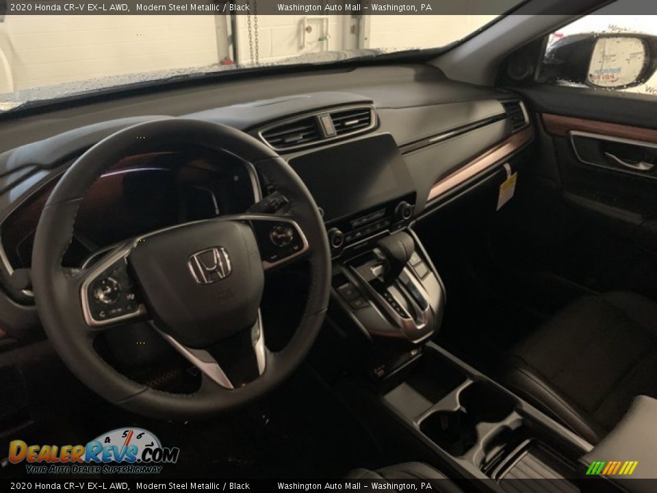 2020 Honda CR-V EX-L AWD Modern Steel Metallic / Black Photo #4