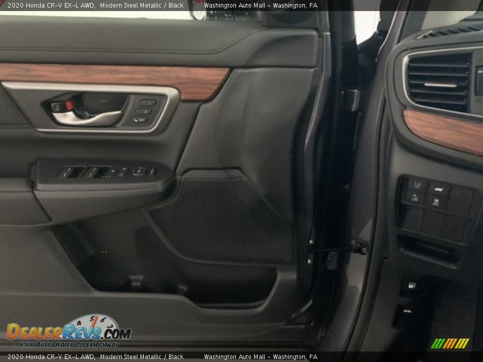 2020 Honda CR-V EX-L AWD Modern Steel Metallic / Black Photo #8